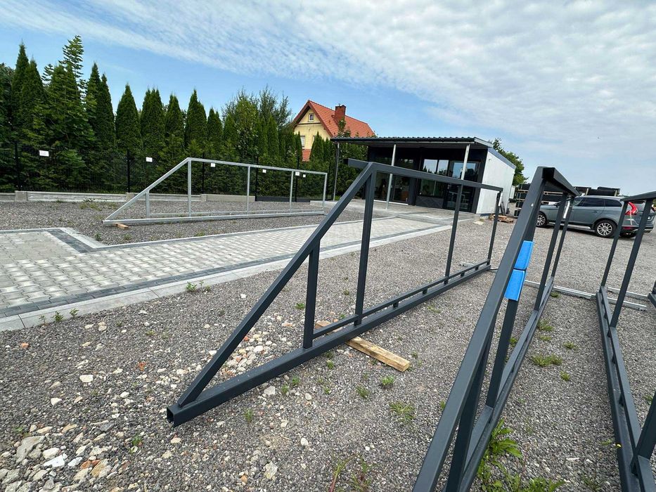 Brama przesuwna 4m lub 5m ocynkowana i malowana proszkowo