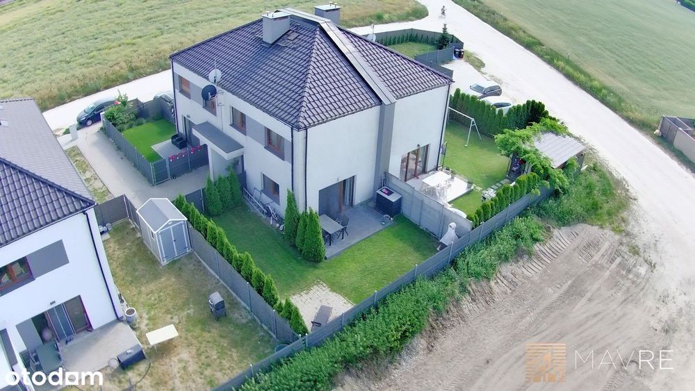 3 pok. z ogródk. 85 m²|taras|poddasze|miejsce parking.|blisko Poznania