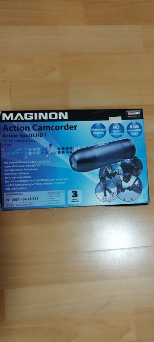 Экшен камера Maginon Action Camcorder Action Sports HD 1