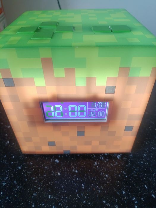 Lampka ,budzik Minecraft