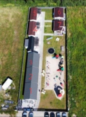 Domki Wakacje nad morzem Sarbinowo plac zabaw