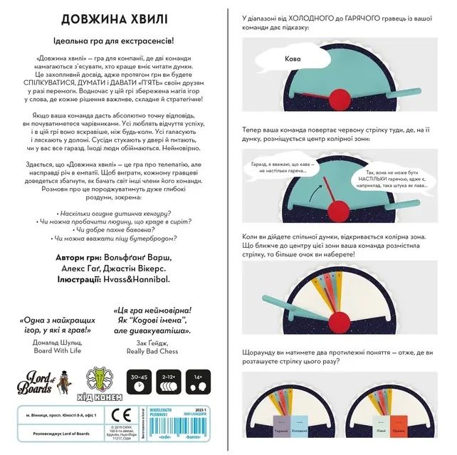 « Довжина хвилі»  настільна гра