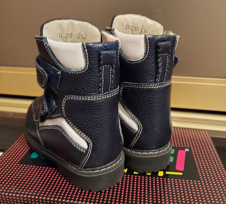 Зимние ботинки ортопедические