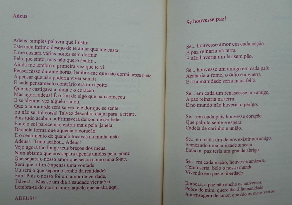 É O Coração Que Fala de Maria José Barbosa (184 Poemas)