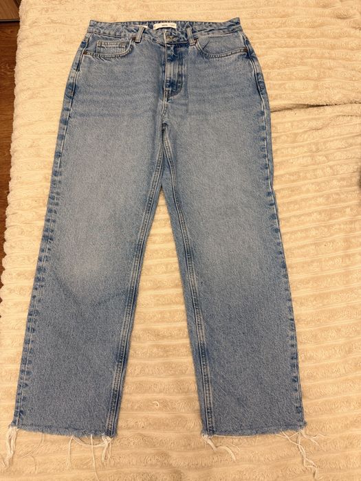 Джинси MANGO, прямі джинси (straight fit)