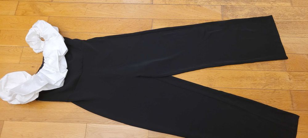 Kombinezon czarny wieczorowy