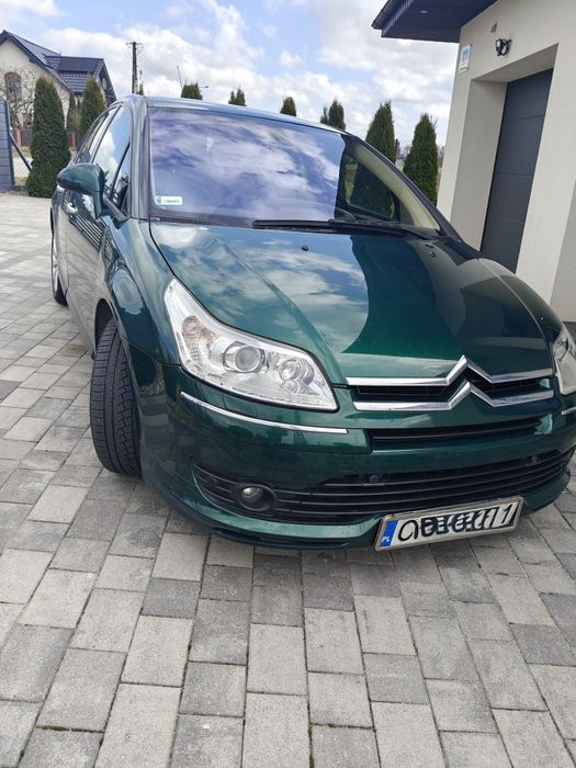 Citroen C4 zielony exclusive diesel  1.6 HDI