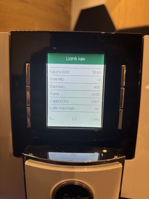 Ekspres do kawy JURA J6 biały