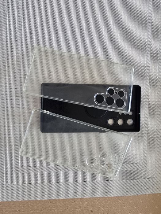 2 szt silikonowe etui s22 ultra