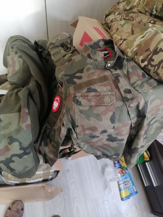 Spodnie i bluza moro. Mundur.