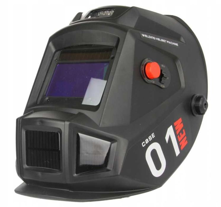 Przyłbica spawalnicza maska do spawania samościemniająca z wentylacją