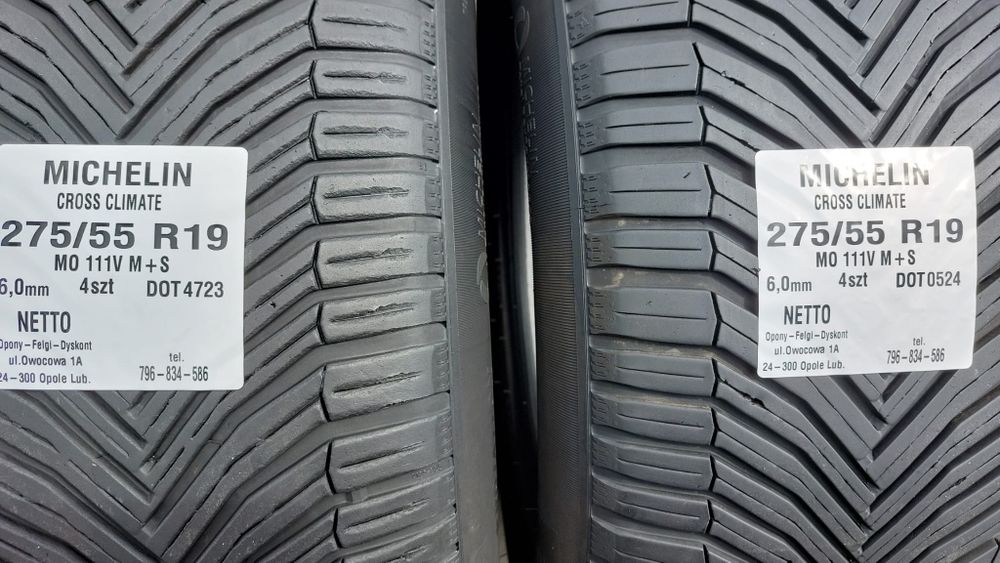 Opony Michelin 275 55 R19