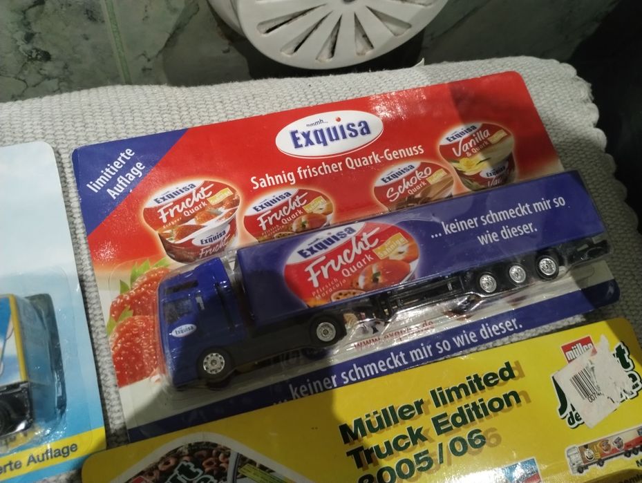 Resoraki ciężarówki tir MAN Mercedes Scania 6szt.