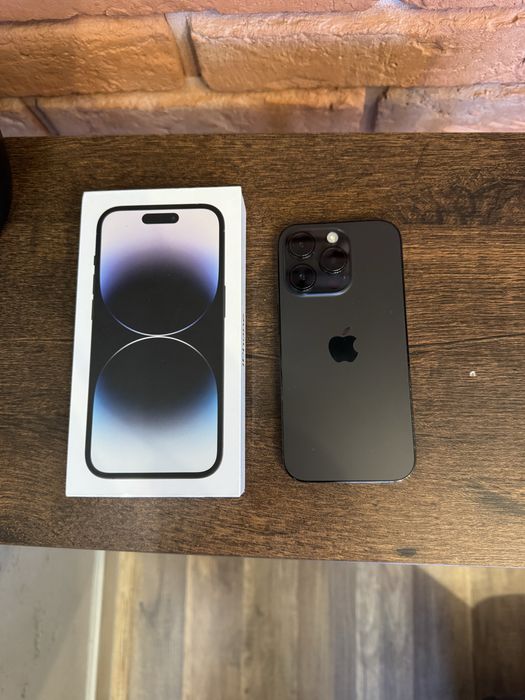 iPhone 14 Pro 100% 512gb Space Black | Kosmiczna Czerń | Stan Jak Nowy