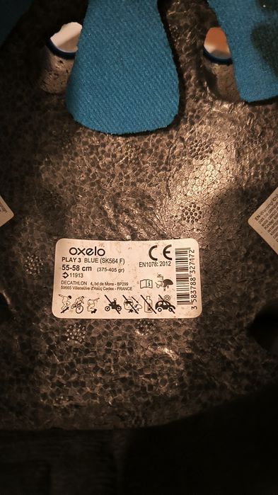 Capacete Oxelo Play 3 Azul