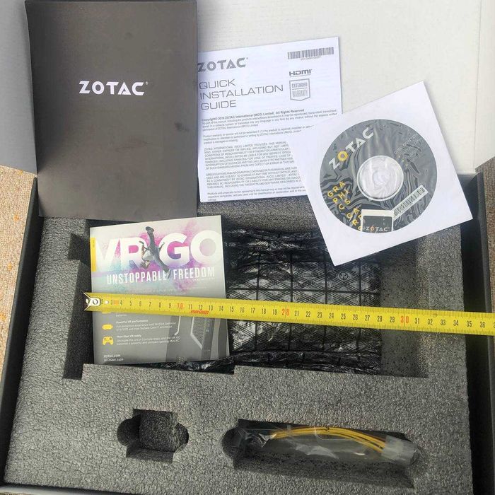 Коробка от видеокарты GF 1080ti Zotac