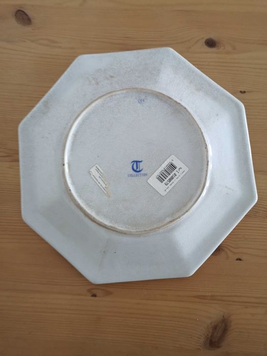 Prato decorativo octogonal