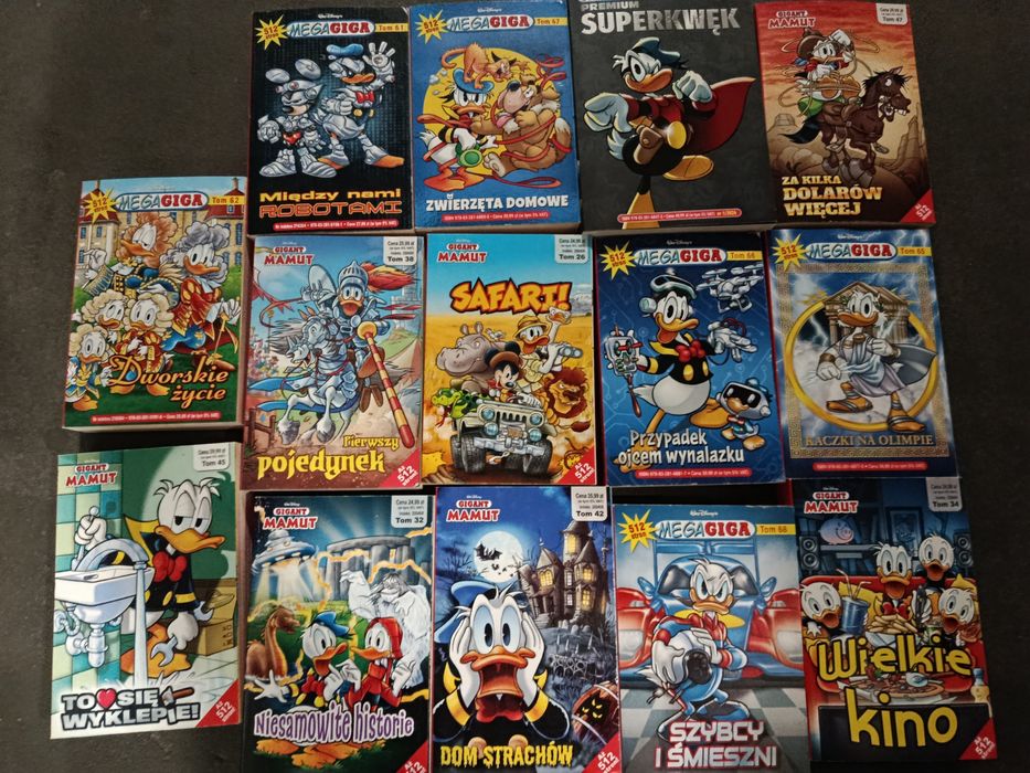 Komiks megagiga mamut Kaczor Donald