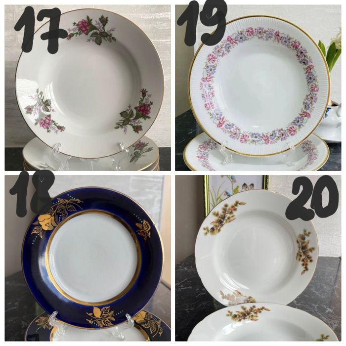 Тарелка тарілка сервіз порцедяна