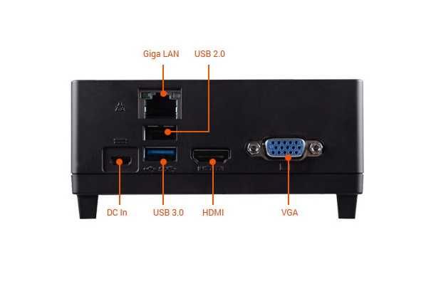 Мини компьютер неттоп ECS BAT-Mini 64G