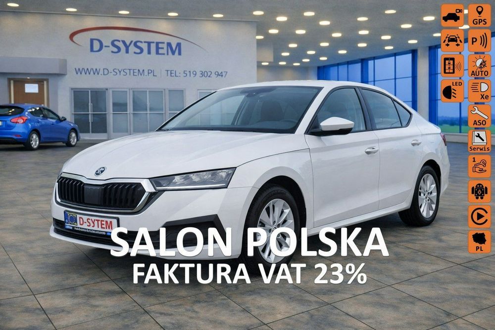 Skoda Octavia 2021Tylko Salon Polska 1Właściciel Bezwypadkowy ledy ASO SUPER STAN