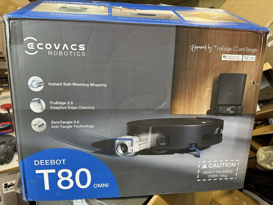 Robot sprzqtajacy deebot  T80 OMNI BLACK