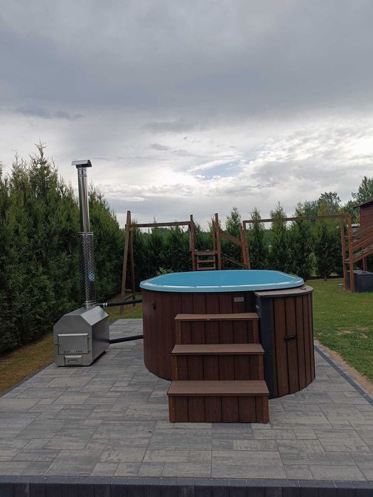 Basen Wolnostojący LAVA Pool, pełne wyposażenie Balia Jacuzzi Dostępne