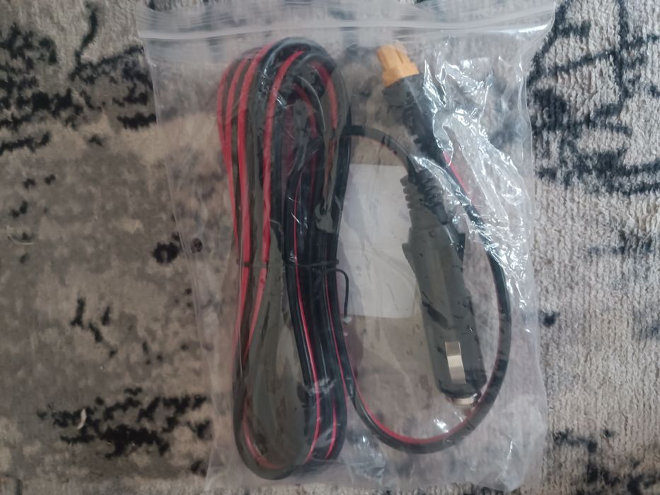 Зарядний кабель XT60 12V/24V від прикурювача