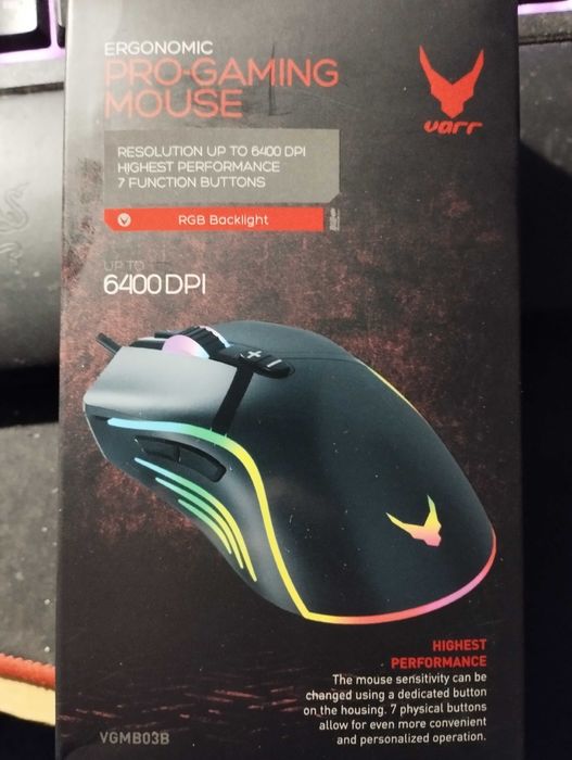 Myszka gamingowa varr pro gaming