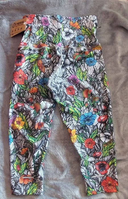 Legginsy nessi 3/4 do biegania S/M