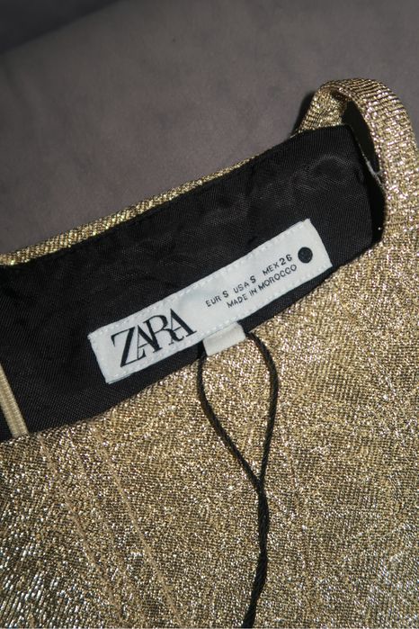 Сяюча вечірня сукня міні Zara ZW Collection