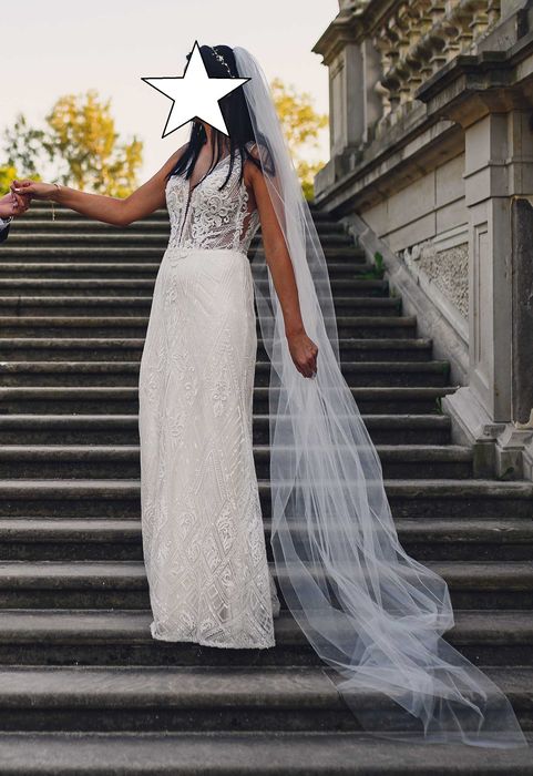 suknia ślubna klaris rozmiar s