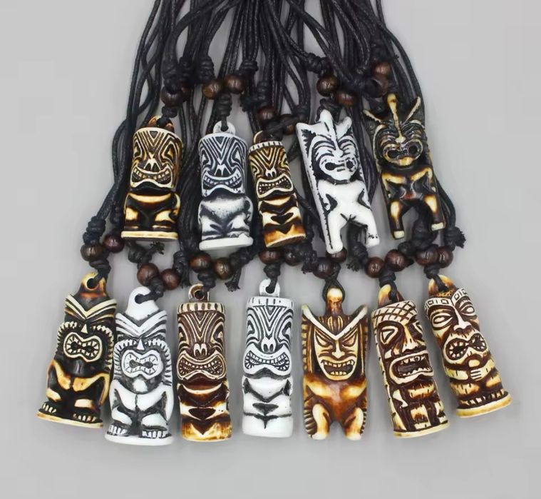 Colar Tiki surfista NOVOS