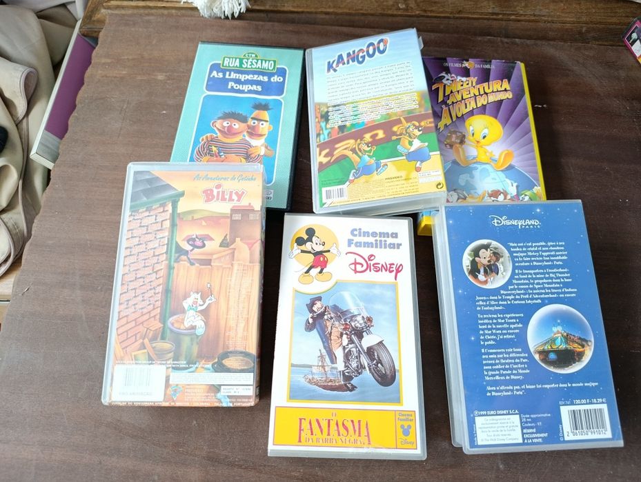 Cassetes vários filmes