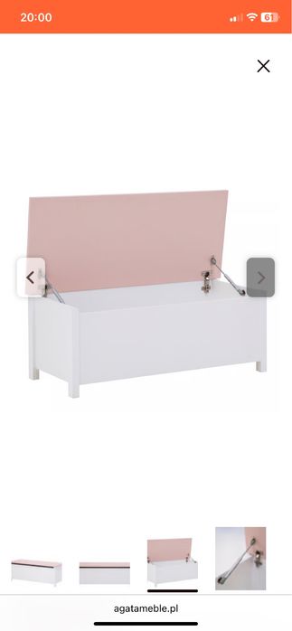 Skrzynia na pluszaki, posciel