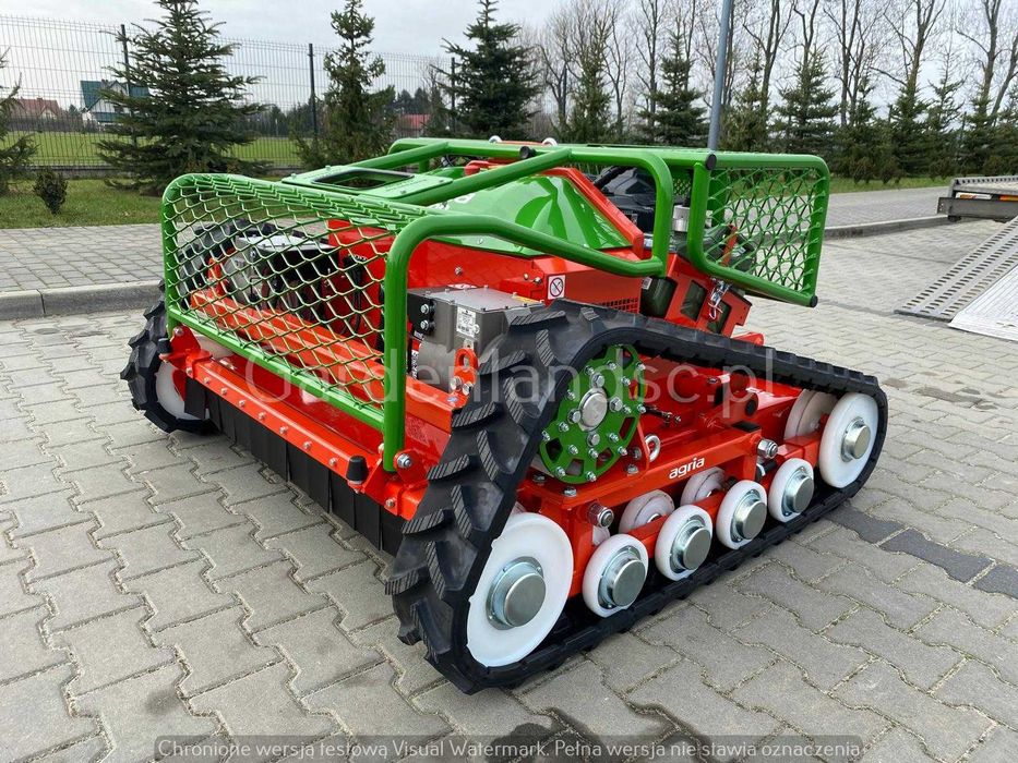 Kosiarka (robot) mulczująca AGRIA 9600, koszenie stromych terenów