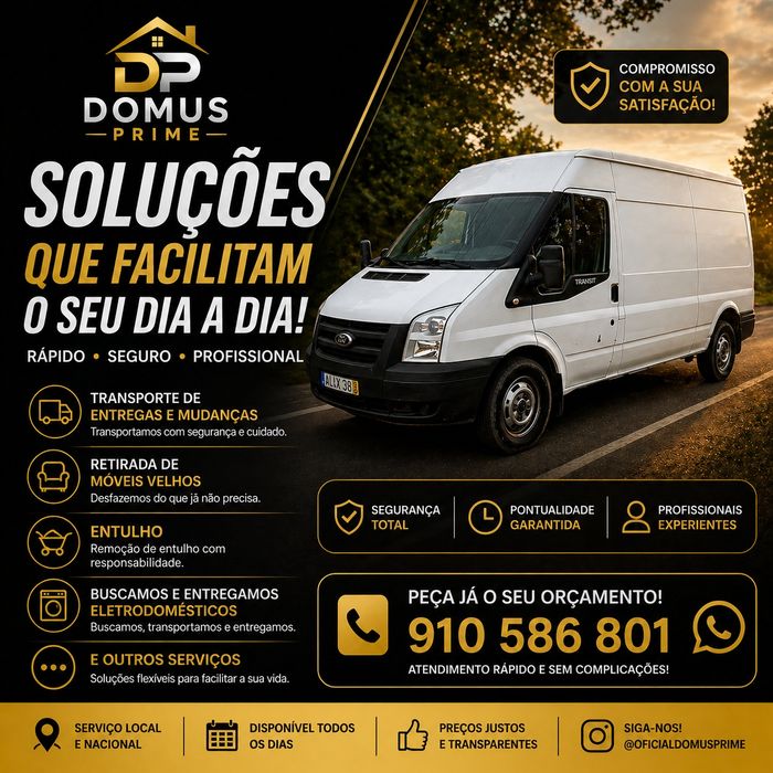 Mudanças  a partir de 50€