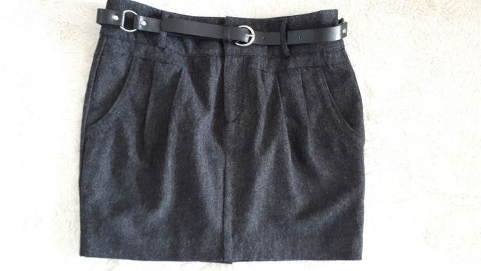 Spódnica Reserved, plisy, bombka