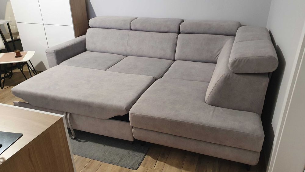 Luksusowy narożnik z funkcją spania