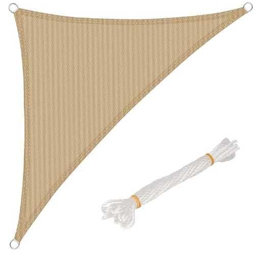 Toldo Vela Triangular 5x7x7 m