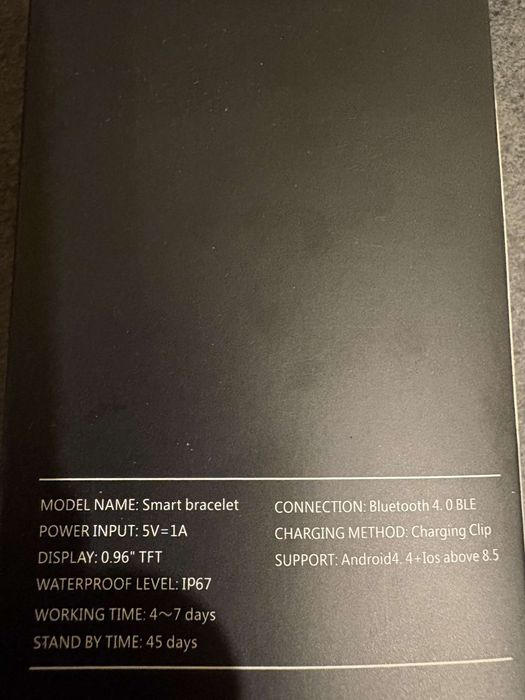 Zegarek opaska SmartBand 7