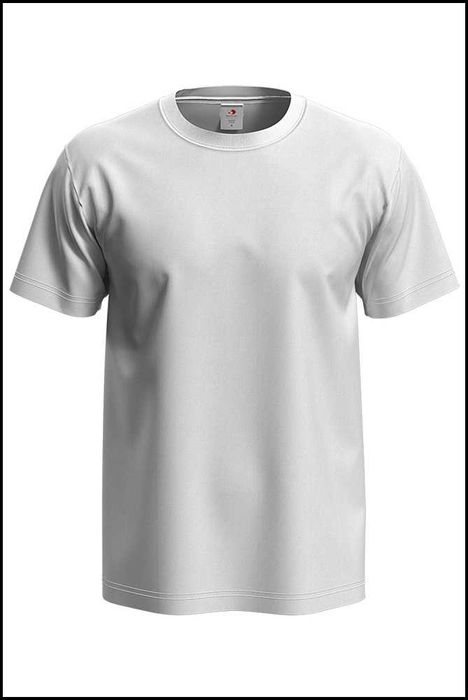 T-shirt męski STEDMAN Comfort M bez szwów bawełna szary Promocja -30%