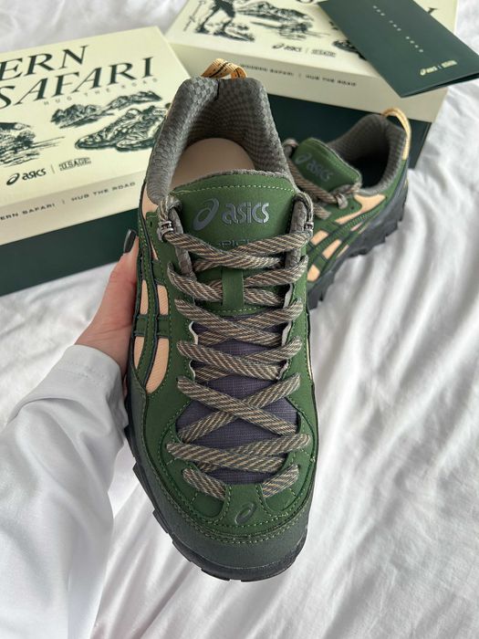 ‼️НОВІ Кросівки Asics Gel-Pickax Modern Safari Multi Green