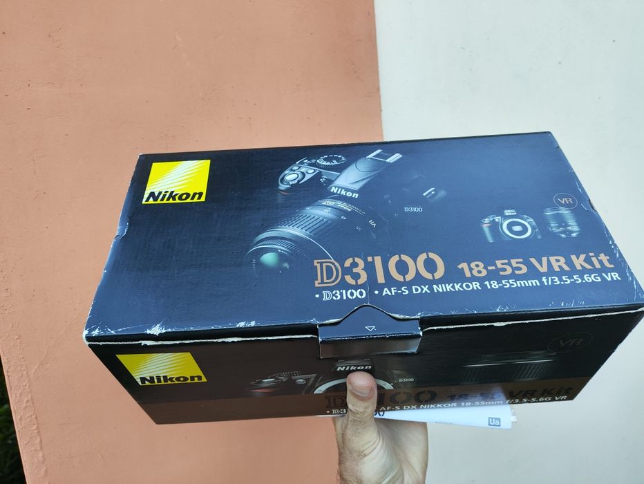 Nikon D3100+18-55 VR 4300-Пробег Зеркалка фотоаппарат цифровой 
С Пробегом всего 4342.