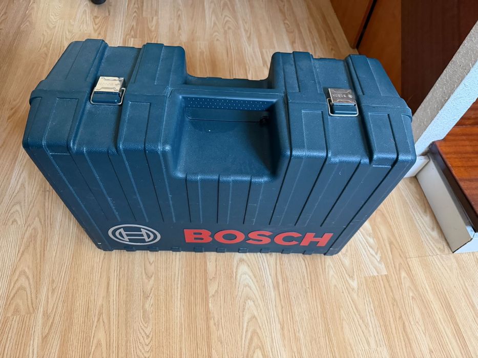 Nível Laser Rotativo Bosch GRL 600 CHV – Kit Completo | Estado Impecável