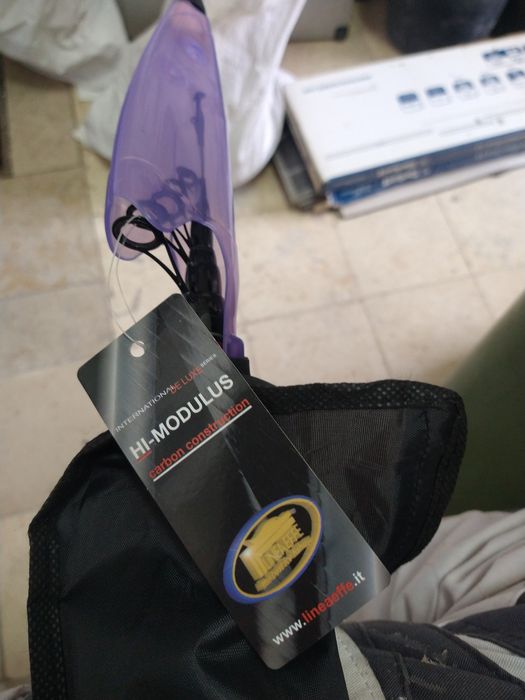 Cana de pesca simano e lineaeffe.