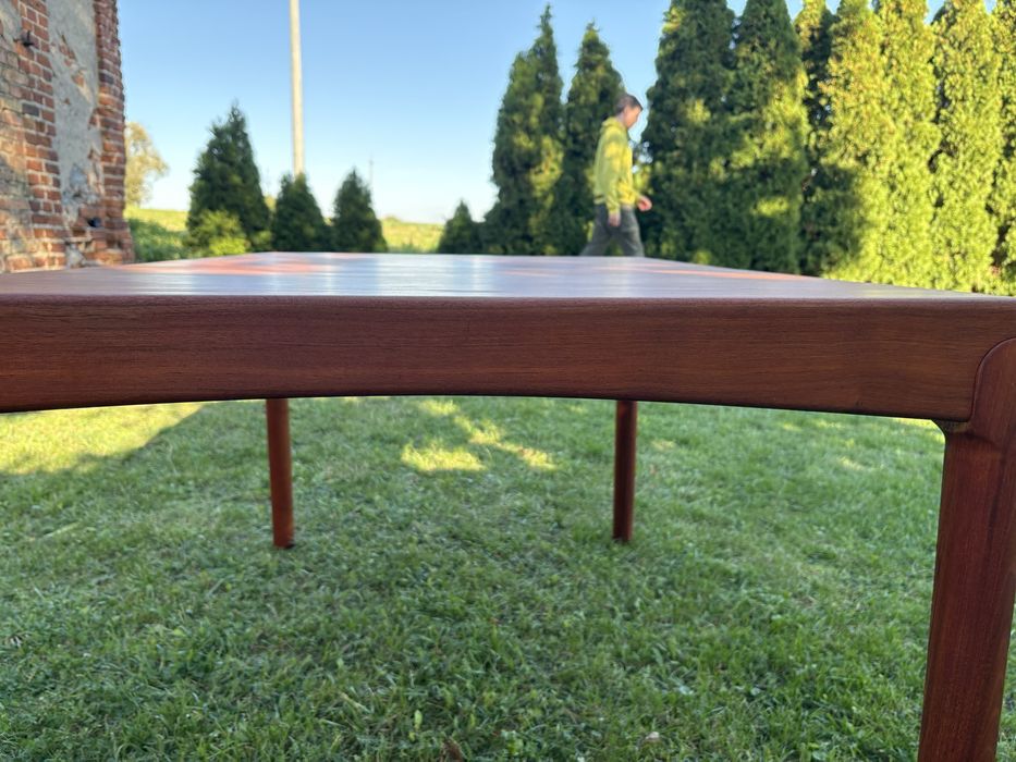Tekowy duński stół Bramin mid century, vintage design