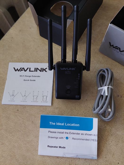 Двухдиапазонный роутер-репитер WAVLINK WL-WN575A3 AC1200
