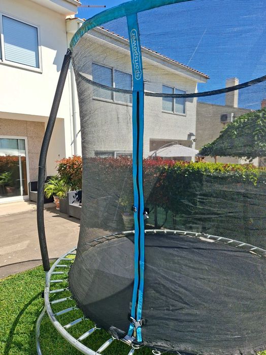 Trampolin com Rede Protetora 2,6mt de Diametro