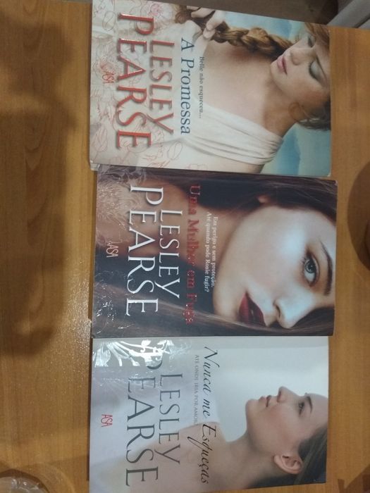 Livro Lesley Pearse vários livros.nunca me esqueças
